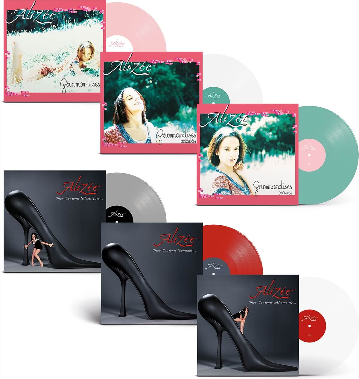 Alizée Vinyl 6-LP boxset