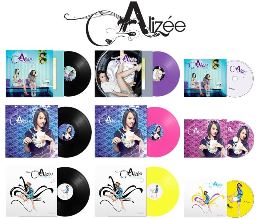 Alizée Vinyl & CD Album Psychédélices